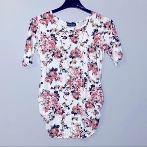 New Flower Maternity Shirt